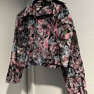 Embellished Jacket and Skirt Set